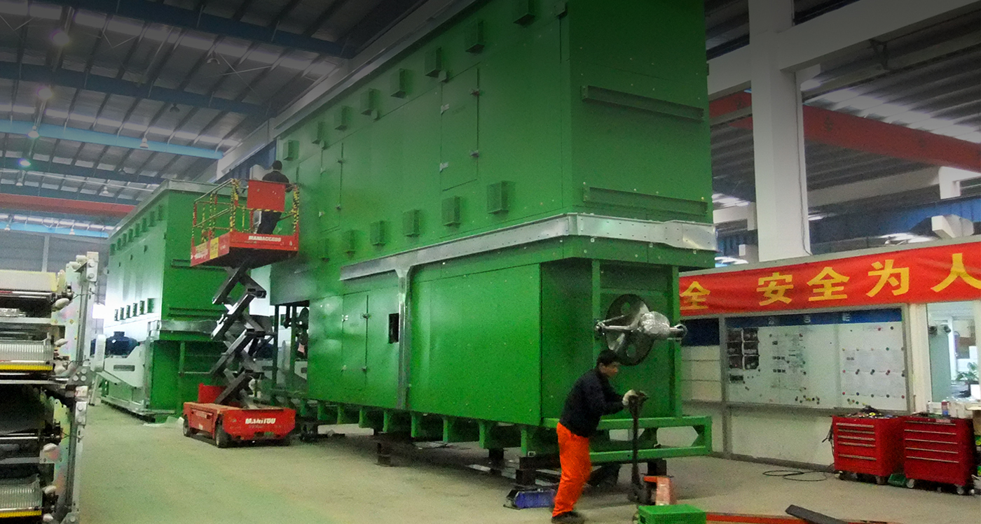 400°C resistant conveyor for automotive press line